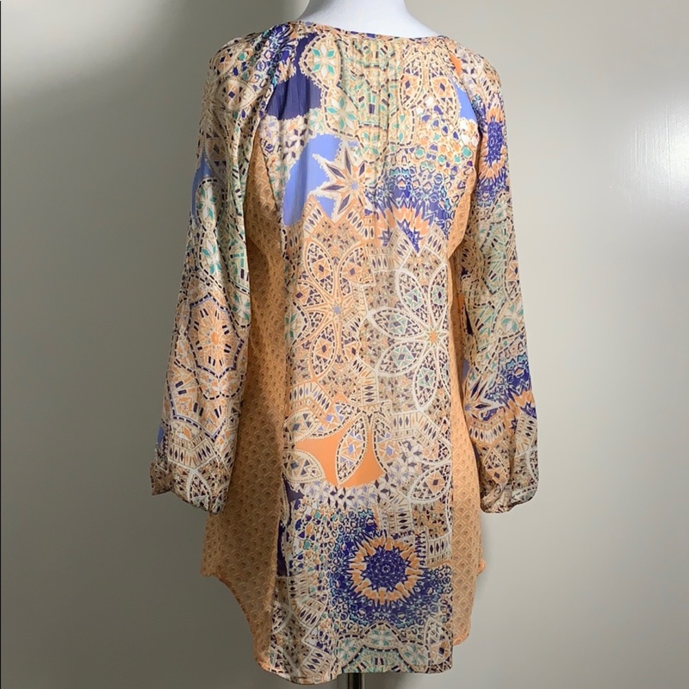 Anthropologie Meadow Rue Rosellle Peasant Top Boho - Picture 5 of 8